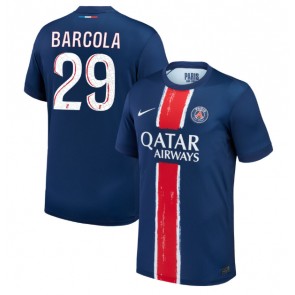 Paris Saint-Germain Bradley Barcola #29 Domaci Dres 2024-25 Kratak Rukavima